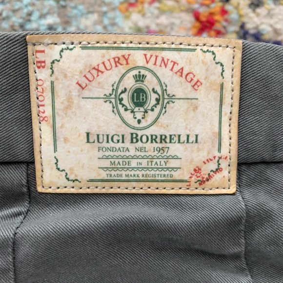 Luigi Borrelli chinos. Like new, only worn a couple times. - Picture 2 of 5